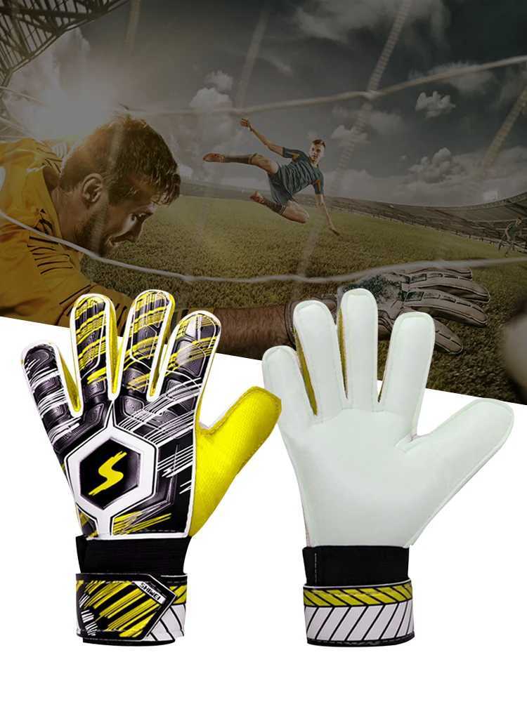 Goalkeeper Gloves Professional Football Goalkeeper Gloves Full Finger Hand Protection Breathable for Adults Children Teenagers XJ250606