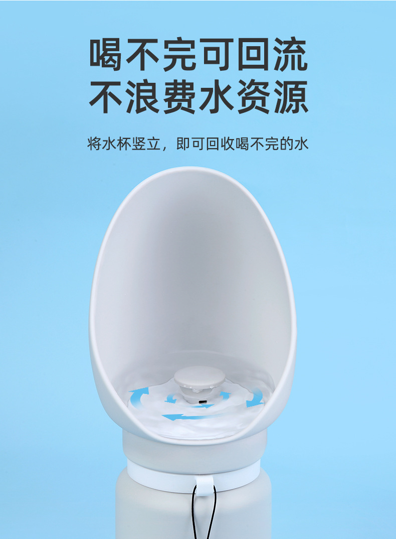 free shipping Portable Pet Bottle: Leakproof Dog Walking Cup & Cat Water Dispenser, Travel Bowl for Dogs Cats Outdoors