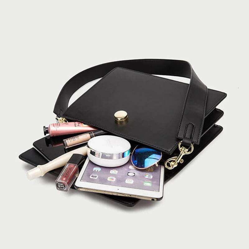 OLOEY Fashion Women Vnitage Briefcases Shoulder Bags Elegant OL Business Retro Press Lock HandBags