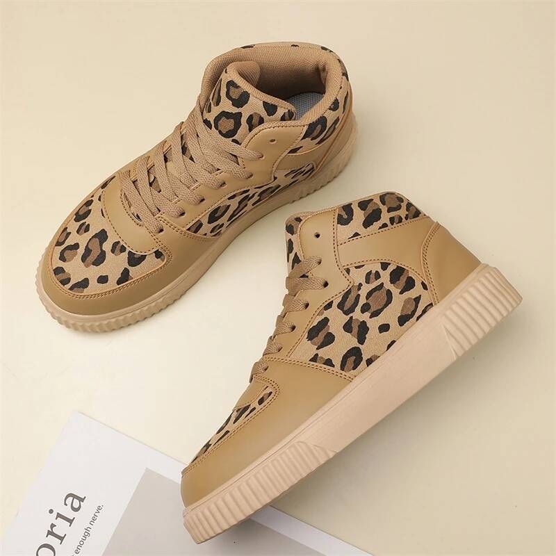 Ddmyoutdoor Ddmyoutdoor Men High Top Couple Sneakers Women Walking Skateboard Shoes Male Shoe PU Leather Jogging Sneaker De Mujer Outdoor Outdoor Shoe