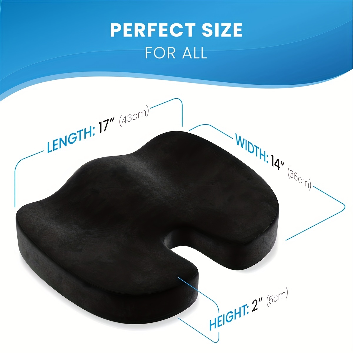 Coccygeal cushion decompression sacrococcygeal pain cushion protection coccygeal tail bone pain postoperative special cushion for fracture Horseshoe c
