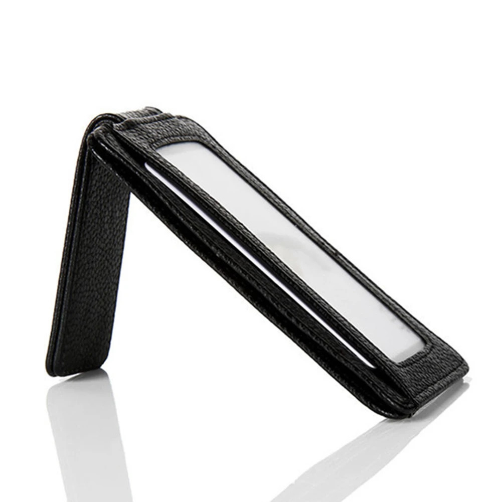 Men Ultra Thin Wallet Coin Purse Magnetic Buckle Business Card Holder Fine Milled Quality PU Material for Outdoor 250605