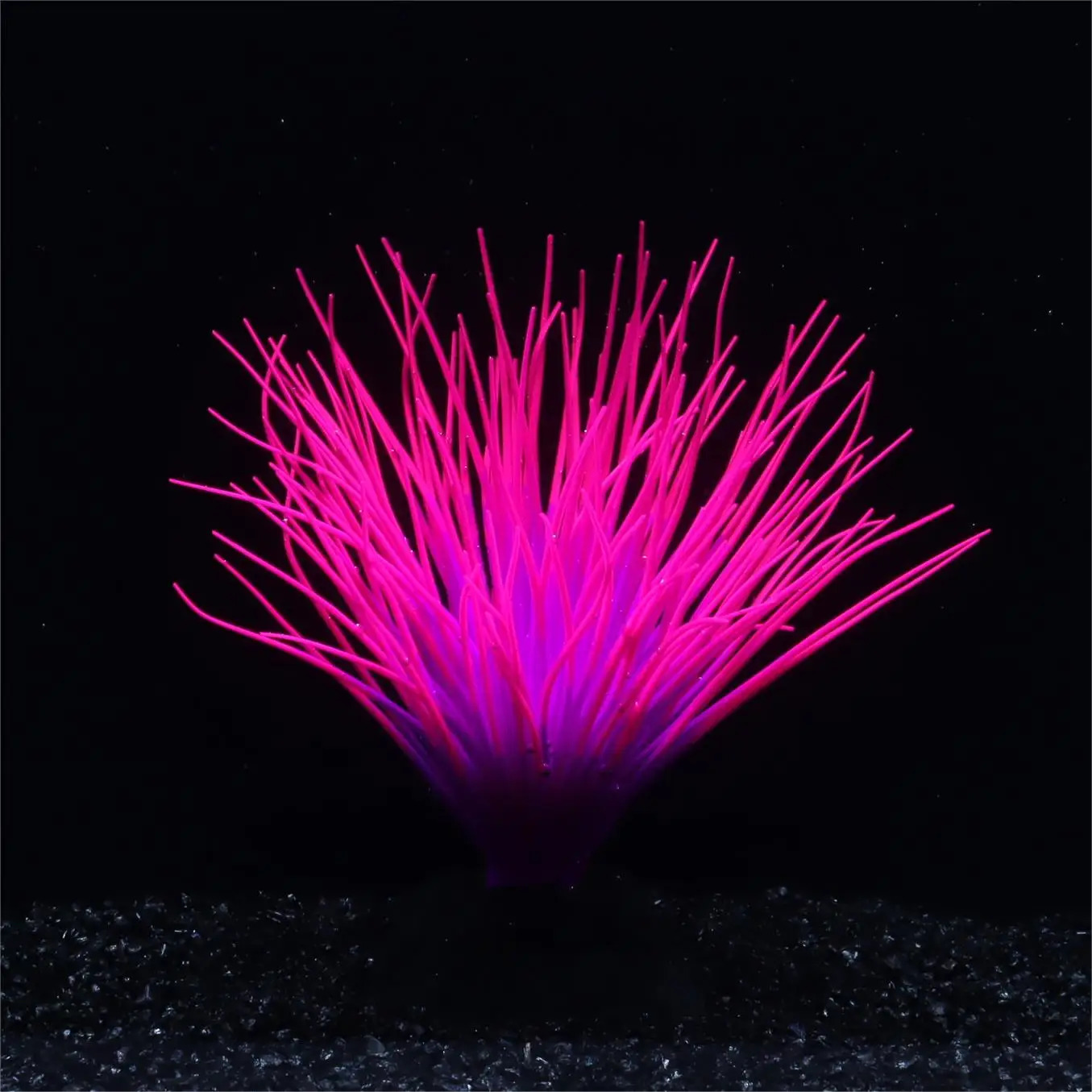 1 pc fluorescent silicone simulated aquatic plant aquarium decoration non-toxic 250604