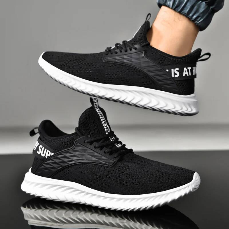Ddmyoutdoor Summer Men S Breathable Flat Sports Lightweight Outdoor Training Anti Odor Comfortable Casual Running Shoes Tennis For Outdoor Shoes