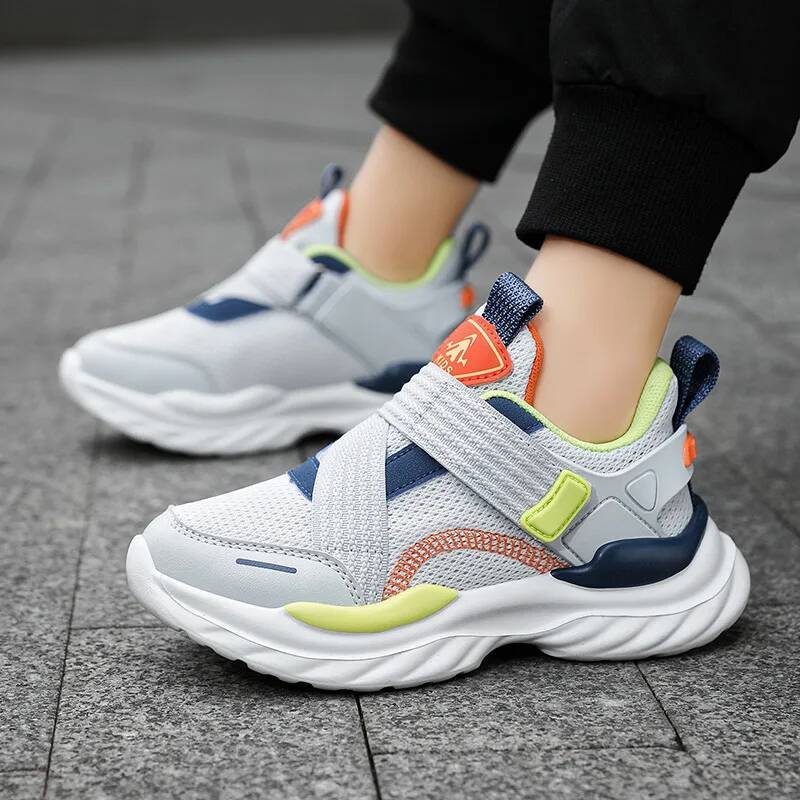 Ddmyoutdoor Summer Fashion Athletic Shoes Trainers For Children Comfort Mesh Running Big Size Outdoor Platform Sneakers Teenager Outdoor Shoes