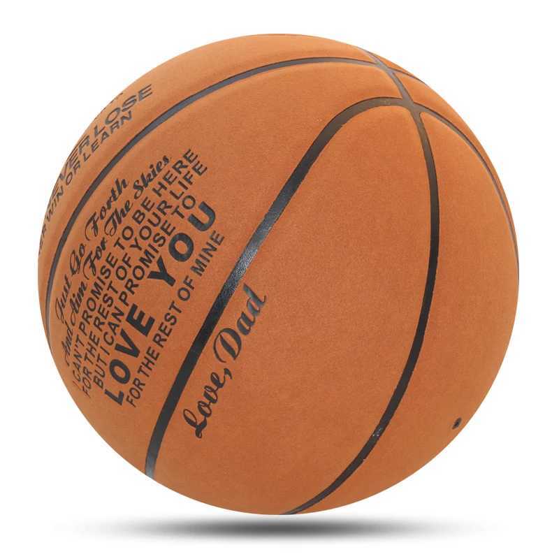 A Special Basketball Ball High Quality Standard Size 7 Outdoor Indoor Match Training Men Basketball Gifts For Grandson Or Son XJ250606