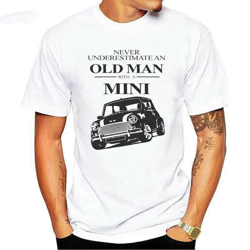 New Old Man With Classic Mini Men Women Vest Unisex T Shirt Cool Casual pride t shirt Unisex Fashion t-shirt summer Round Neck W250607