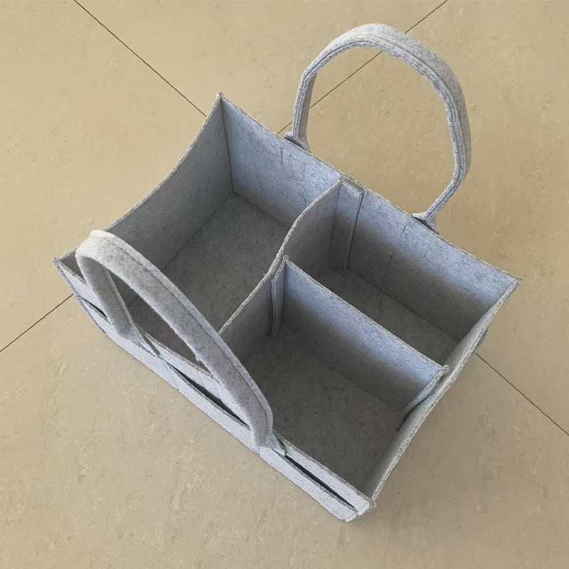 Top quality Brand High Quality New Style Felt Handheld Diaper Travel Bag Felt Foldable Mommy Portable Handbag Large Capacity New Free Delivery Designe