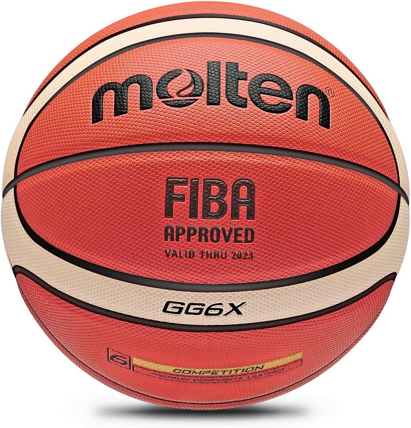 Molten Basketball PU Official Certification Competition Basketball Standard Ball Mens and Womens Training Ball SIZE 7 6 5 XJ250606
