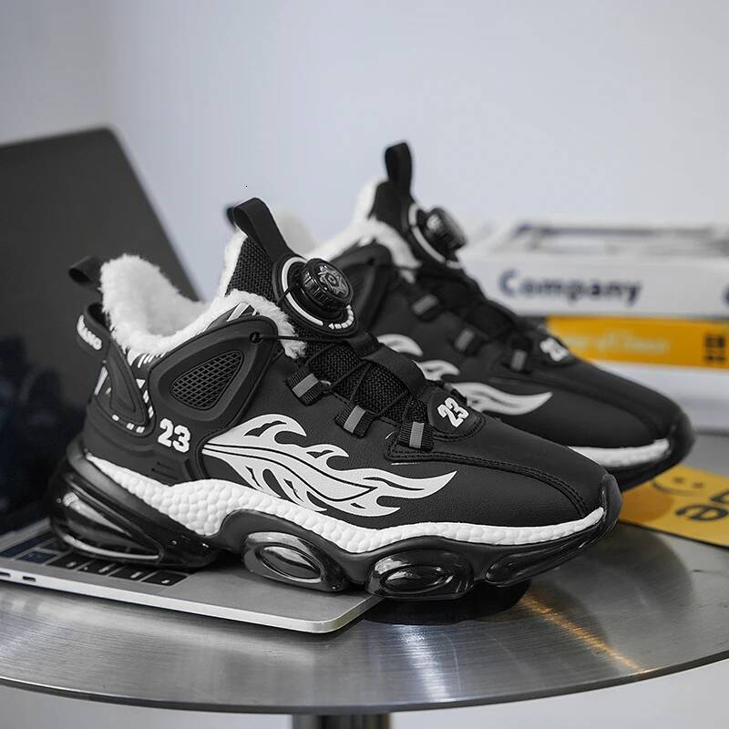 Ddmyoutdoor Men Winter Fashion Sneaker Height Increasing Thick Sole Anti Slip Basketball Sneakers Wear Resistant Casual Running Shoes Outdoor Shoes