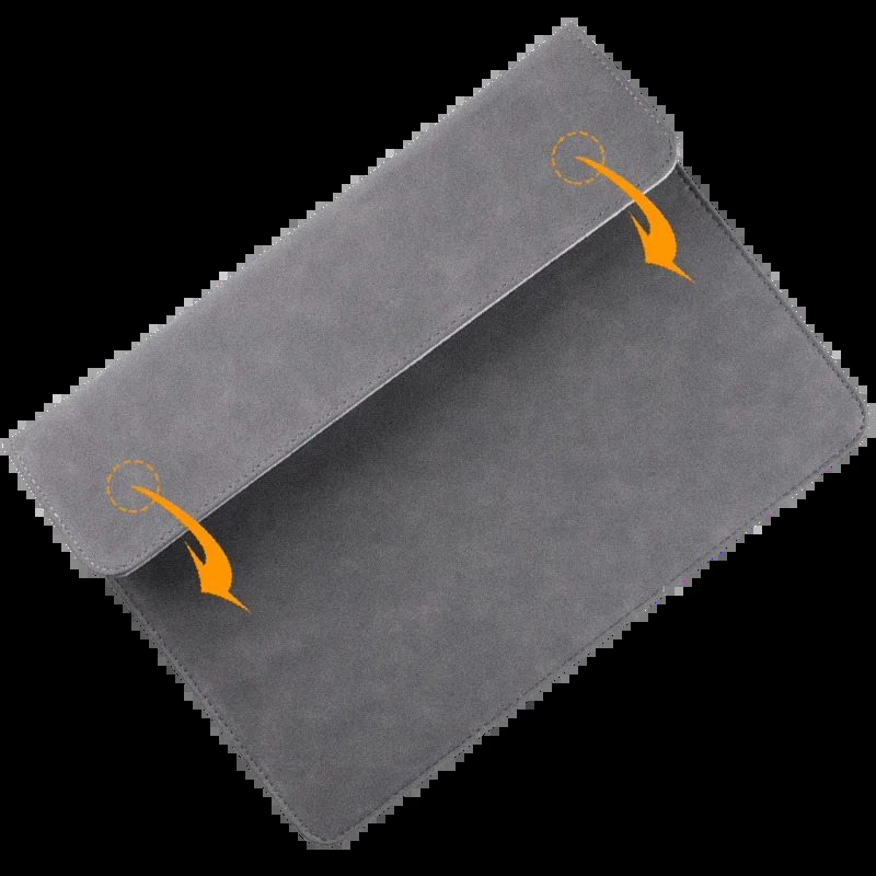 Laptop Bag Sleeve For Macbook Air 13 A2237 Air 15 Case M1 M2 M3 Pro 14 16 Inch PU Leather Bags Cover For Laptop Bags 250605