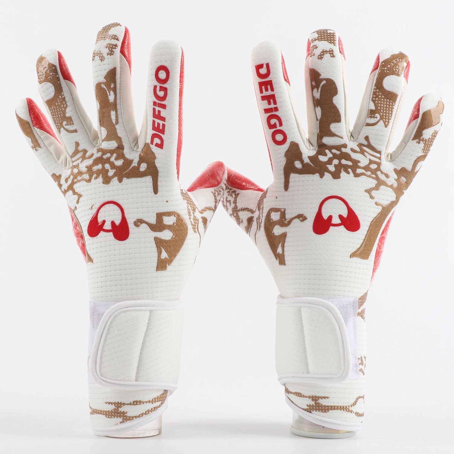 Men Kids Boys Women Professional Football Soccer Goalkeeper Gloves Match Training Goal Keeper Protection Glove Non-slip Latex XJ250606