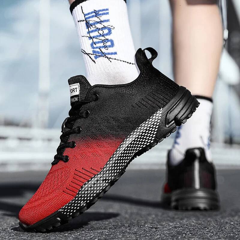 Ddmyoutdoor Hot Sale Cheap Blue Running Man Mesh Breathable Men S Training Sneakers Lightweight Non Slip Sport Shoes Size Outdoor Shoes