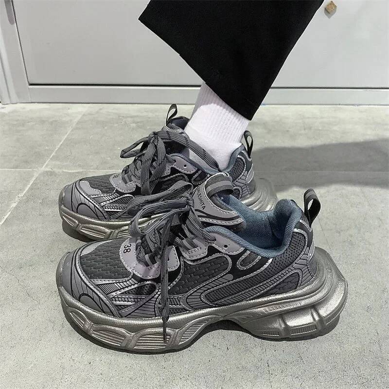 ddmyoutdoor Summer Fashion Solid Color Men S Versatile Trendy Shoes For And Women Casual Couples Thick Sole New Elevated Outdoor Outdoor Shoes