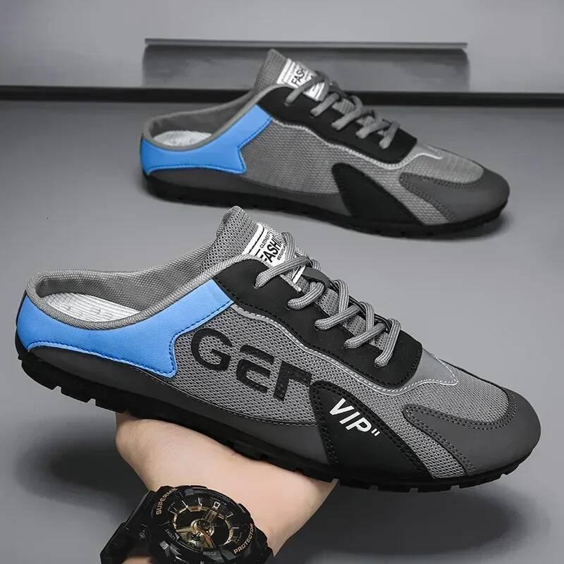 Ddmyoutdoor Summer Slippers For Men Trendy Flat Bottom Casual Soft Sole Support Shoes S Sneakers Zapatos De Hombre Beach outdoor shoes