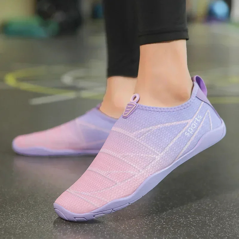Women Outdoor Water Sports Trekking Shoes Indoor Yoga Fitness Shoes Swimming Beach Rafting Land And Water Two-Purpose Aqua Shoes 250605