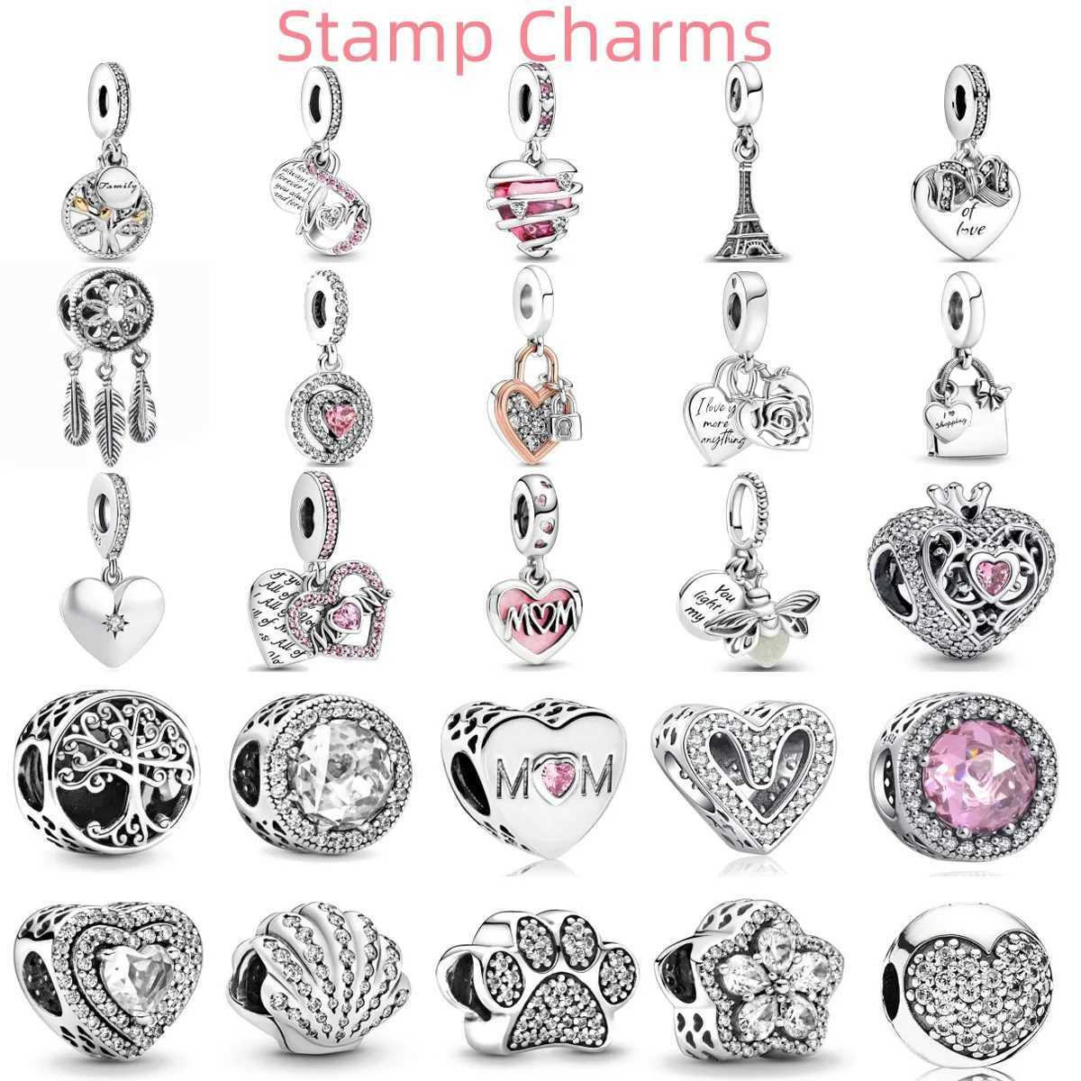 925 Silver Plated Colorful Accories Jewelry Women Murano Glass Pink And Blue Sea Turtle Dangle Charm Fit Brand BraceletXJ250607