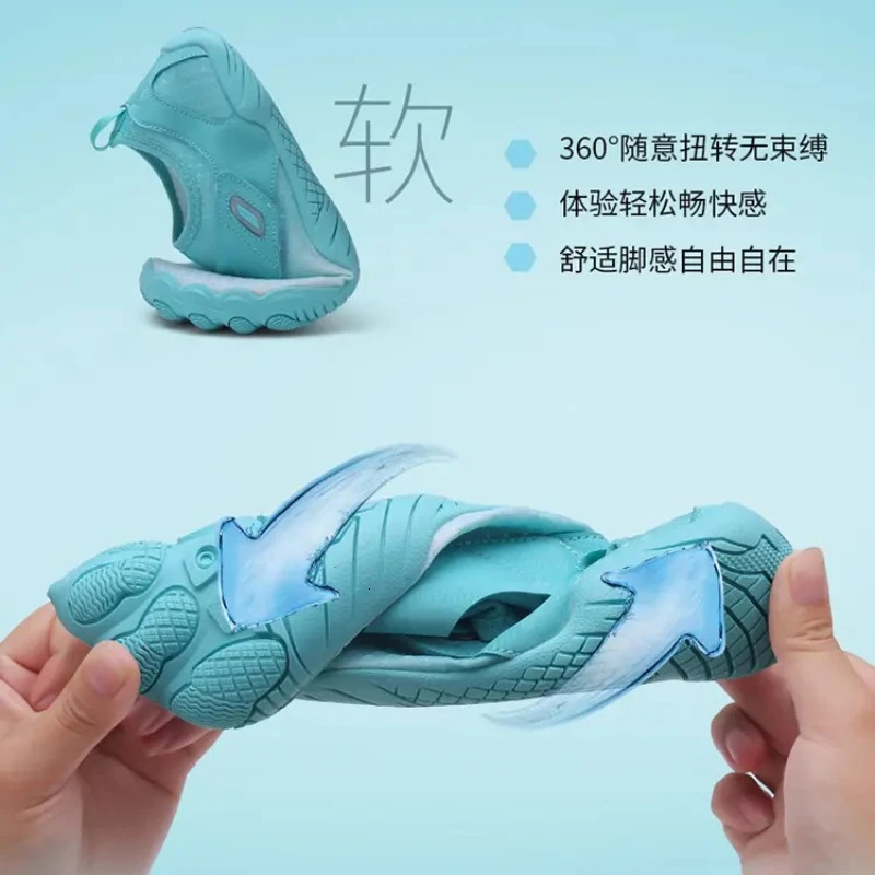 Women Drainage Wading Shoes Quick Dry Boating Water Boots Fishing Surfing Swim Sneaker Man Barefoot Aqua Shoes Men Beach Sandals 250605