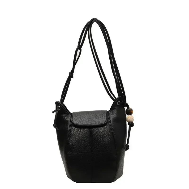 Leather womens bag first layer cowhide shell bag candy color mobile phone fashion all shoulder crossbody bag 250606