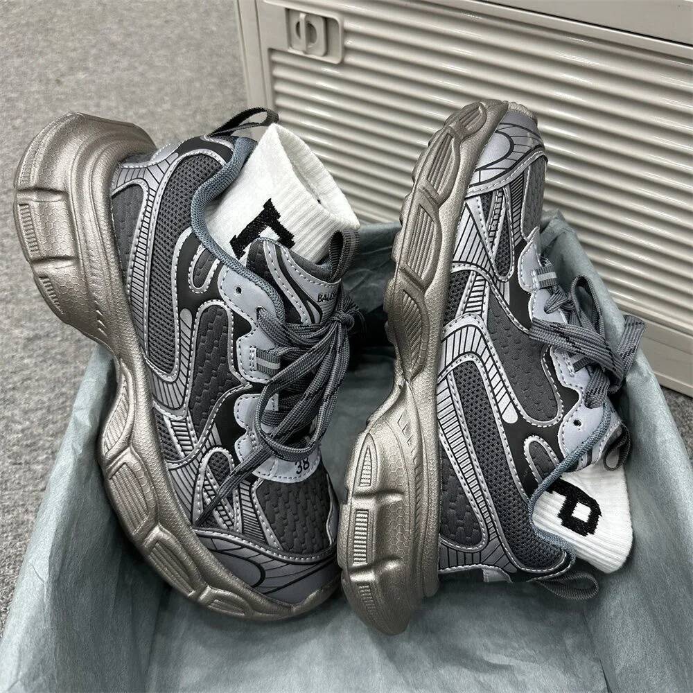 ddmyoutdoor Summer Fashion Solid Color Men S Versatile Trendy Shoes For And Women Casual Couples Thick Sole New Elevated Outdoor Outdoor Shoes