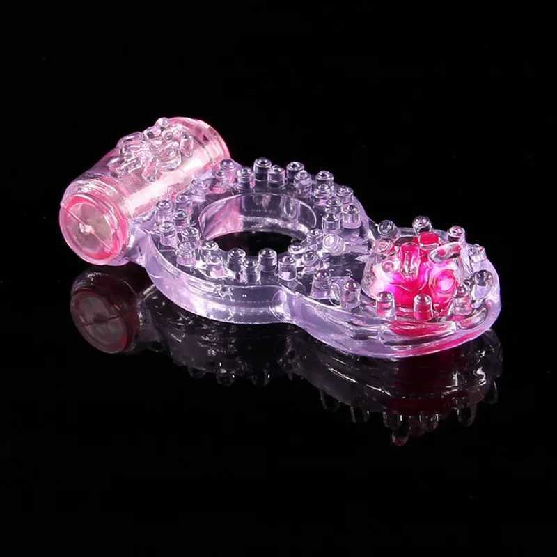 Men Soft Silicone Vibration Cock Rings Delay Clitoris Stimulator Penis Rings Adult Toy Sex Toys For Couples Sex Game XJ250607