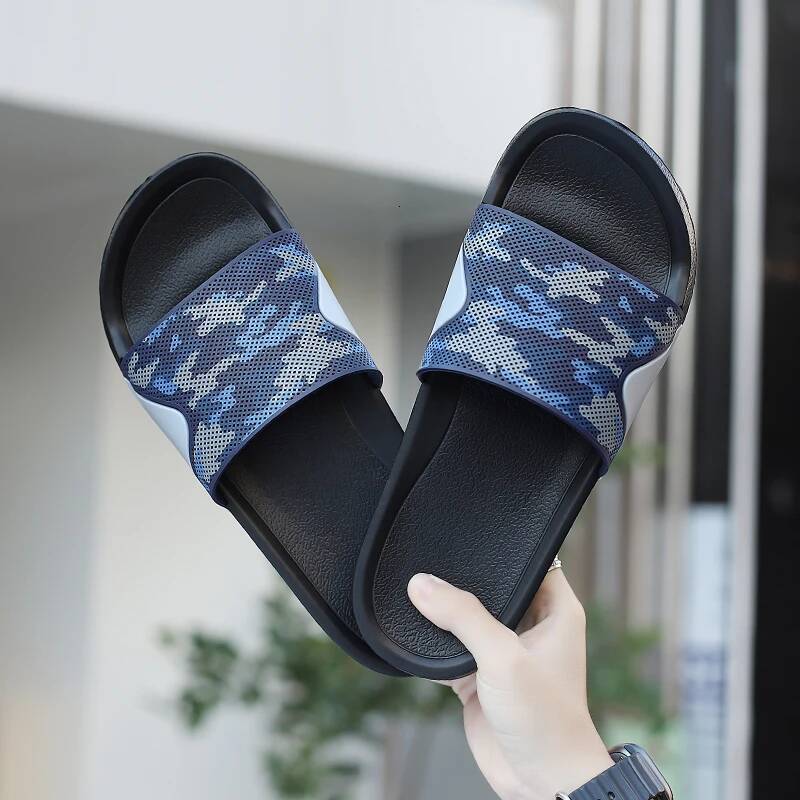 Ddmyoutdoor Fashion Men S Sandals Anti Slip Wear Resistant EVA Comfortable Home Slippers Bathroom Bath Flip Flops Big Size Shoe Beach Shoes outdoor sh