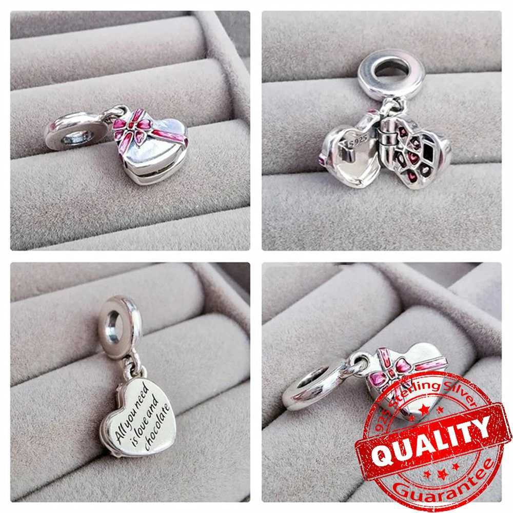 New Arrival 925 Sterling Silver You Mom Entwined Infinite Hearts Charm Fit Original Bracelet for Women Necklace DIY Jewelry XJ250607