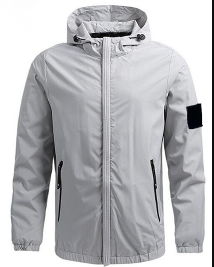 luxury Men's Spring Autumn Windrunner Jacket Thin Jacket Men's Sports Windbreaker Coat Couple Dress Women hooded hiking jacket brand coat
