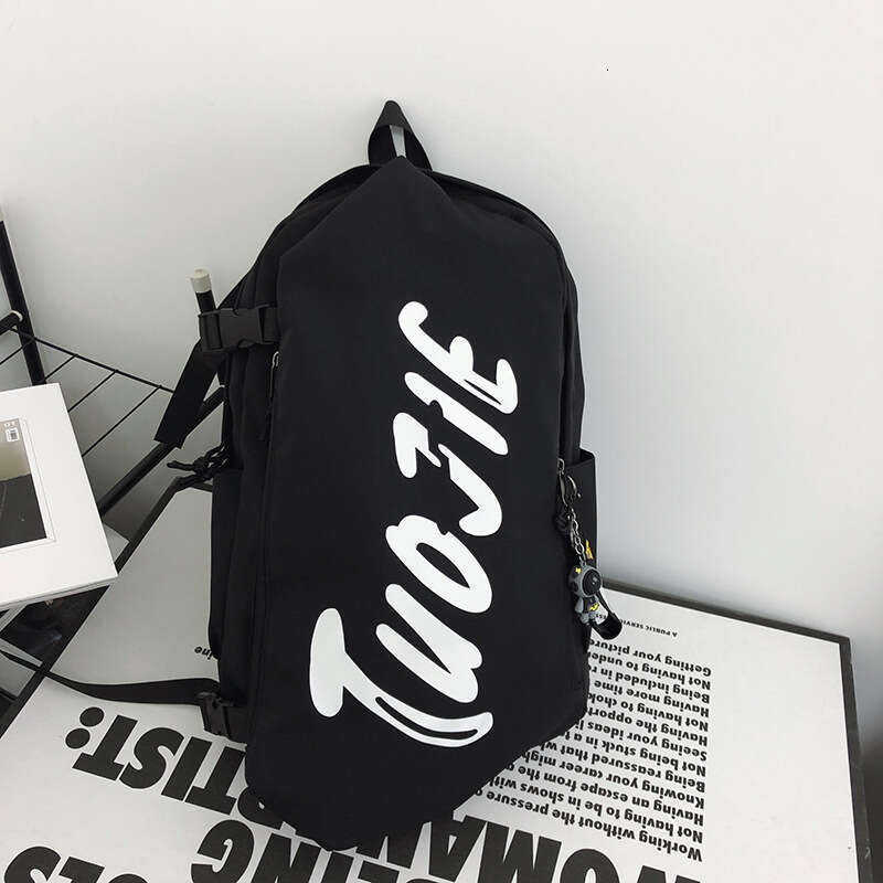 Trendy Brand Men, Suitable Middle High School, and College Students, Fashionable Large Capacity Travel Backpack for Women