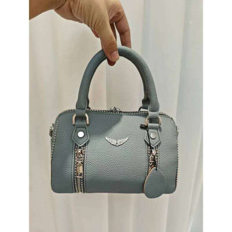 Hot Selling New Black Lychee Pattern Women's Crossbody Handbag Bucket Bag Designer Bags