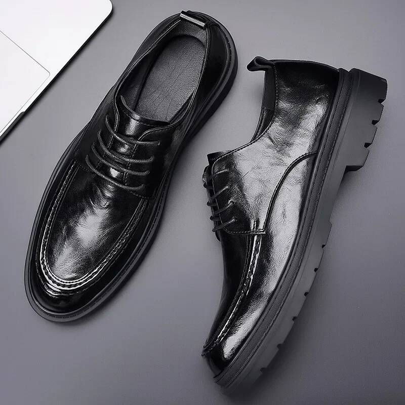 Ddmyoutdoor Oxfords Footwear Sneakers Shoes Leather Casual Lace Up Walking Men Outdoor Tooling Man Outdoor Shoes
