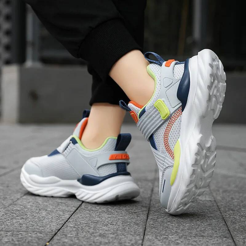 Ddmyoutdoor Summer Fashion Athletic Shoes Trainers For Children Comfort Mesh Running Big Size Outdoor Platform Sneakers Teenager Outdoor Shoes