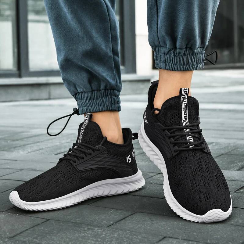 Ddmyoutdoor Summer Men S Breathable Flat Sports Lightweight Outdoor Training Anti Odor Comfortable Casual Running Shoes Tennis For Outdoor Shoes