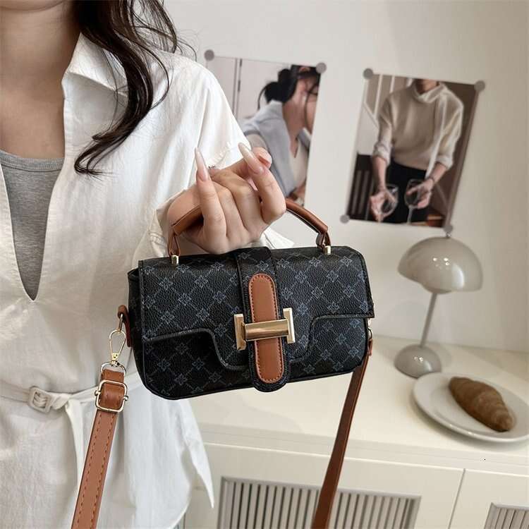 Women's Summer Niche Design 2025 Fashionable Casual Small Square Bag Stylish Shoulder Handbag