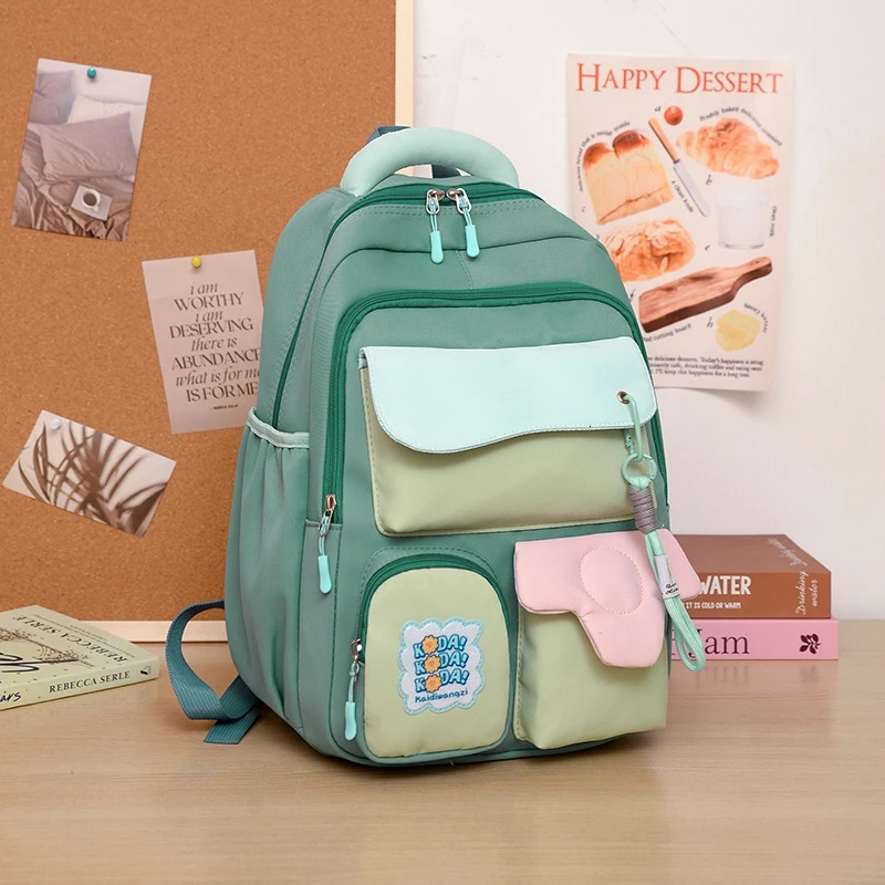 Japanese Style Girlish High Aesthetic School Bag for Girls Large Capacity Backpack Junior Students and Primary 250605
