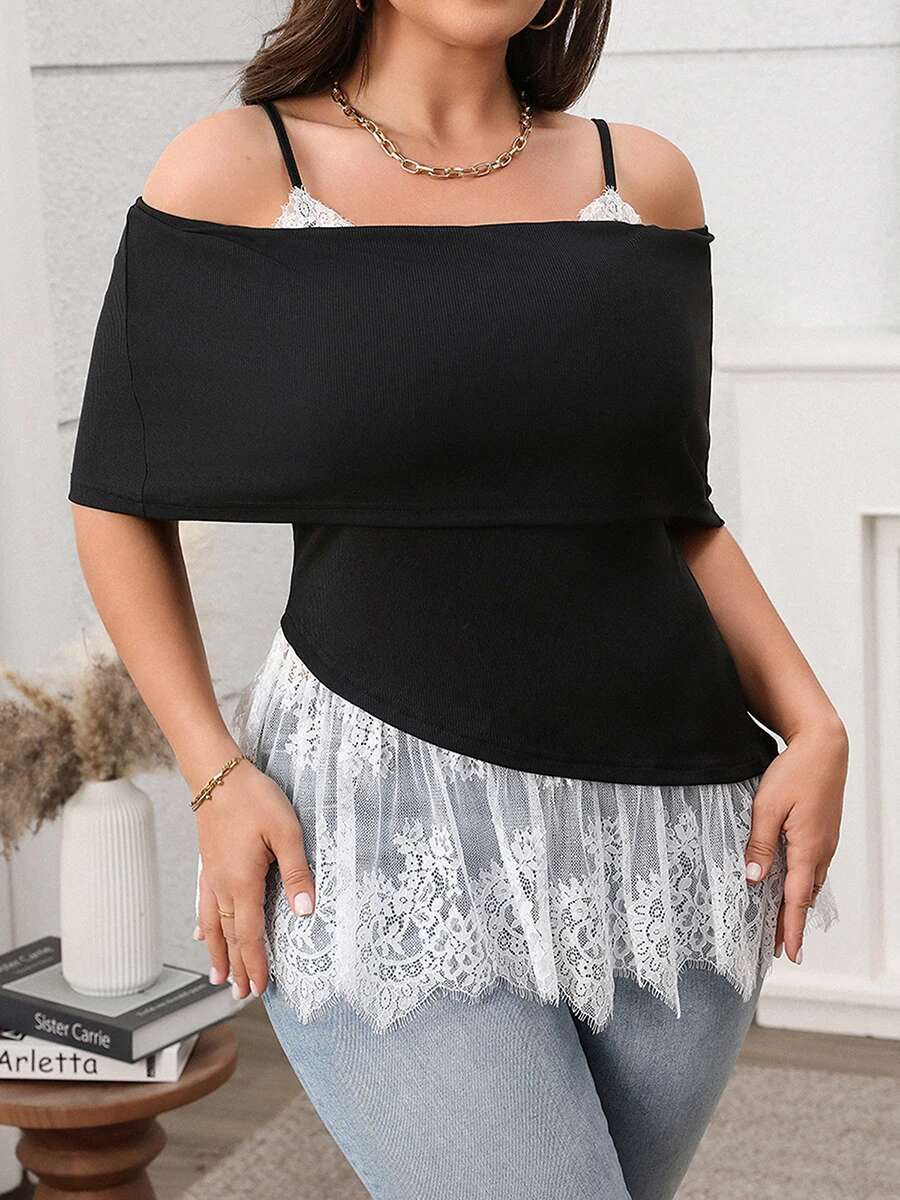 Women Plus Size T-shirts Floral Print V-neck Short Sleeve Blouse Loose Fit Casual Tops Summer Fashion Tee Shirt