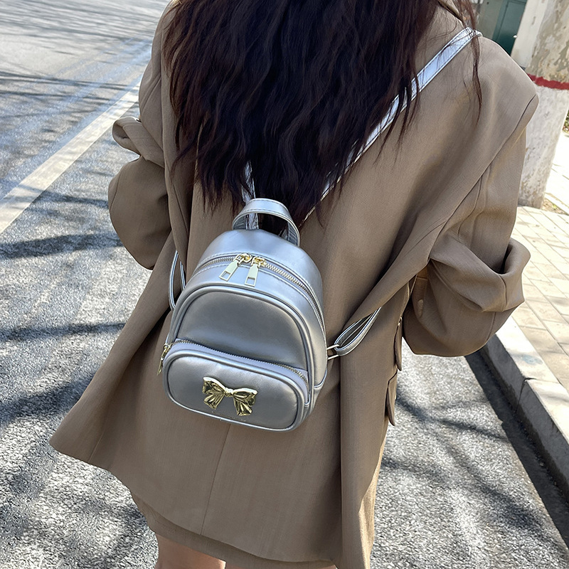 designer Korean Style Cute Fashion Mini Bag for Women 2025 New Casual Versatile Backpack Student Class Crossbody Bag