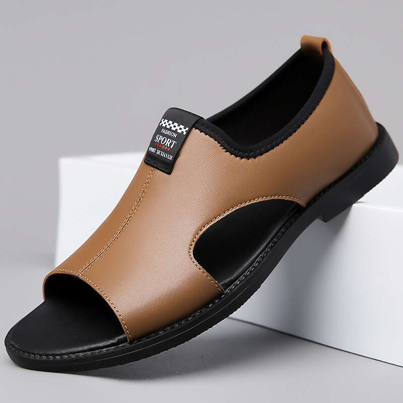 2025 Summer New Breathable Sandals Casual Fashion Roman Beach Men's Open-toe Shoes