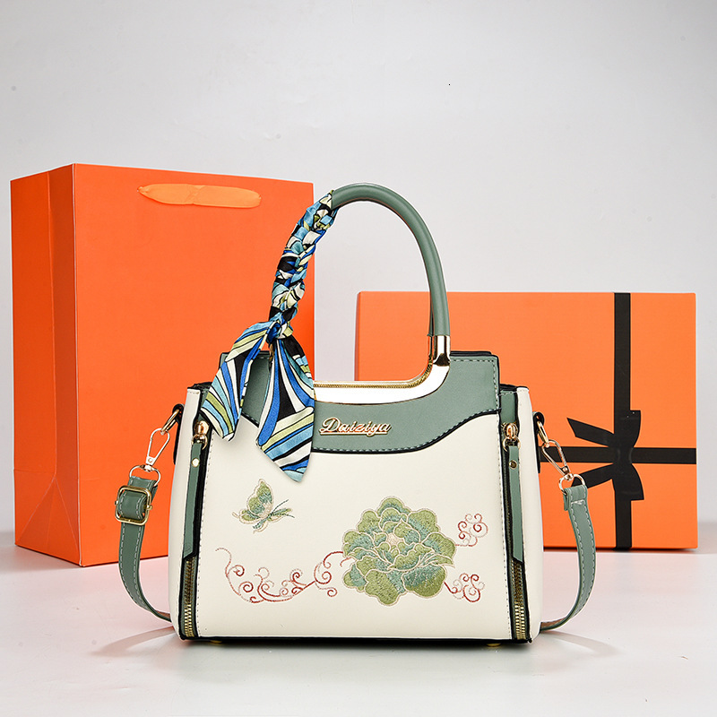 Free Shipping 2025 New Designer Bag Luxury Wallet Cross-border Chinese Women's Handbag Elegant Shoulder Bag High-quality Large Capacity Commuting