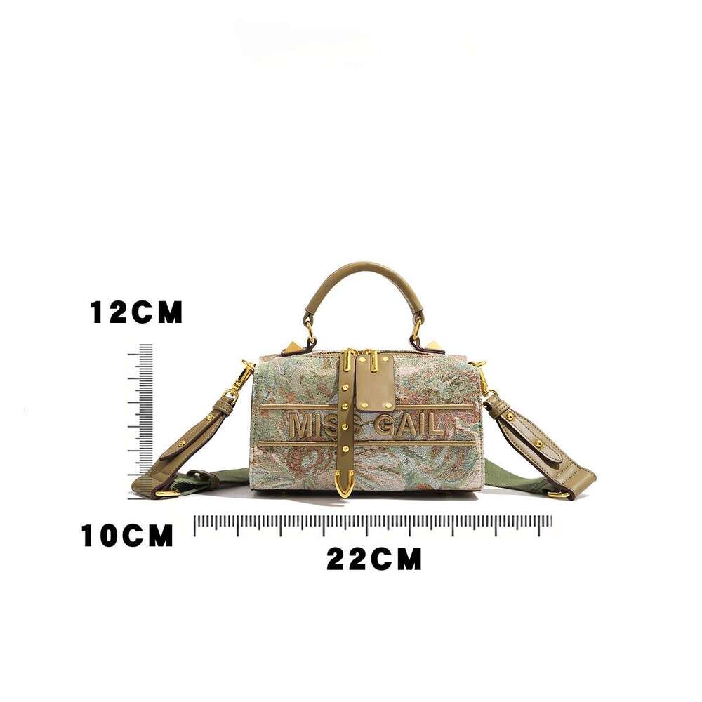 Designer bags New Fashion Embroidered Pillow Handbag Shoulder Crossbody Trendy Women's Bag