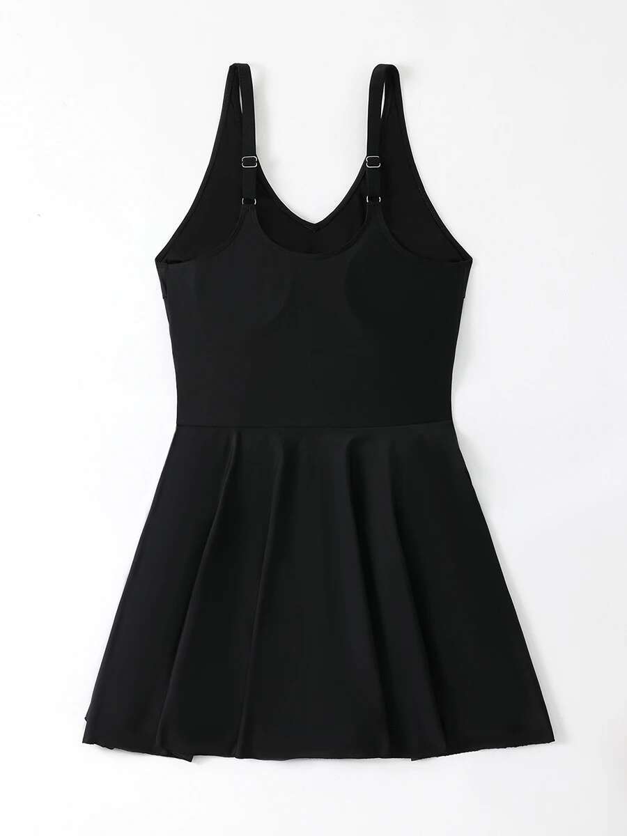 Womens Floral Print Halter Neck Backless Swimsuit with Ruffle Detail and Tassel Tie-up Waistband Beachwear