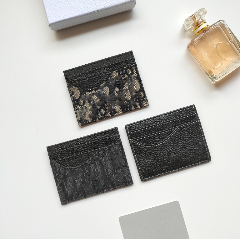 Fashion designer wallets luxury womens short purses embossed flower letters credit card holders ladies plaid money clutch bags with box