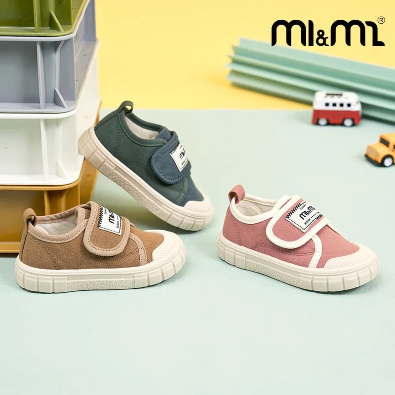 M1 M2 Children Casual Shoes Baby Candy Colored Korean Style 17 Years Old Nonslip Comfortable Boys Girls 250604z