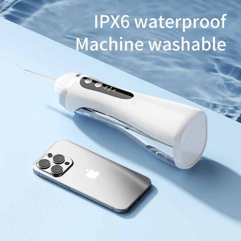2025 Dental Flosser Water Flosser 3 Modes IPX6 Waterproof Rechargeable Teeth Cleaner 4 Nozzles for Braces Gum Care 250605