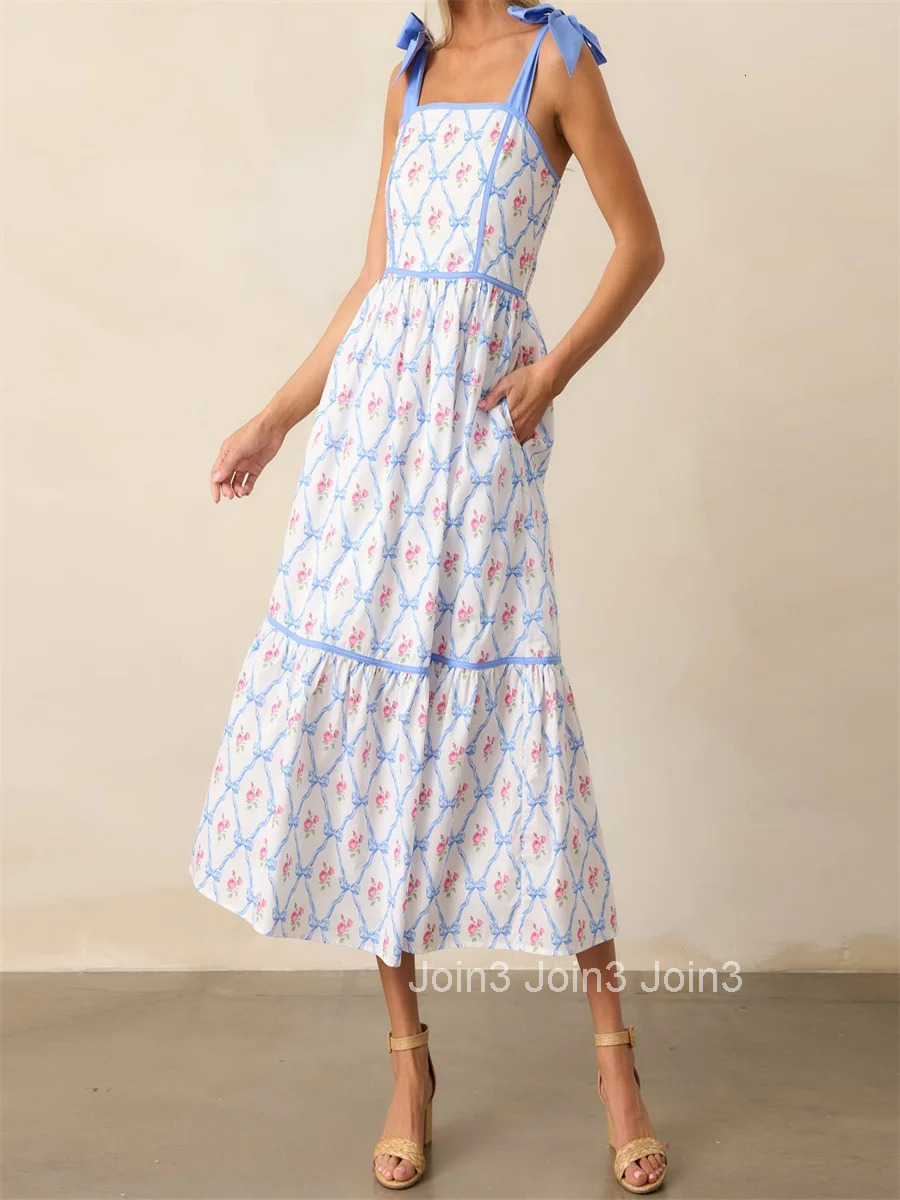 Womens Elegant V-neck Maxi Dress with Ruffle Sleeves and Belted Waist - Perfect for Summer Parties and Events