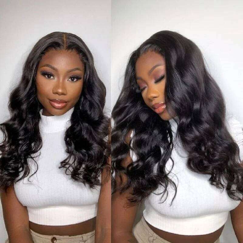 NAMM Glueless 6x4 Ready to Go Wigs For Women Body Wave Human Hair Lace Closure Wig