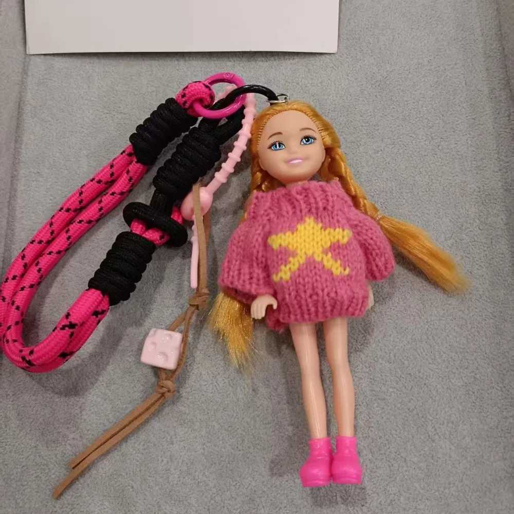 New Cute Doll Pendant Hanging Ornament DIY Change Clothes Keychain Bag Accessories Gift XJ250607