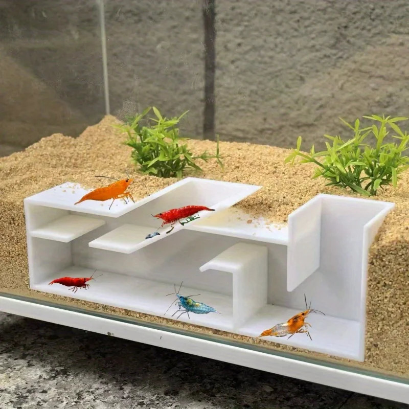 Aquarium maze tunnel hiding place/interactive hiding cave for shrimp fish and other aquatic animals 250604