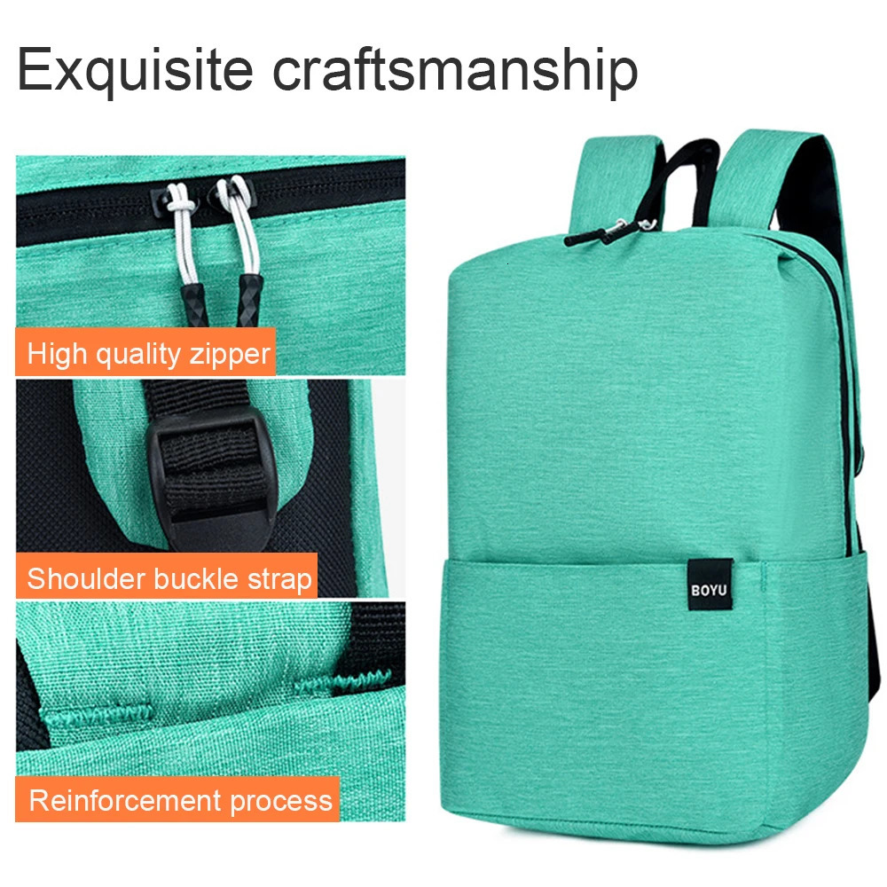 20L Fashion Backpack Waterproof Colorful Daily Bag Leisure Urban Unisex Sports Travel For Men Women School Bag 250605