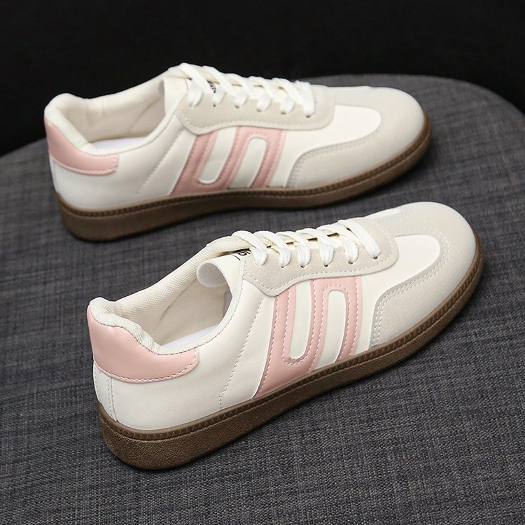 designer Shoes Export flat fashion white sneakers 2025 Spring New Style Korean version Forrest Gump shoes, German training board shoes Free shipping